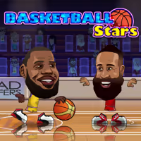 Basketball Stars - A fast-paced 2D basketball game with intense one-on-one matches.